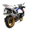 BMW R 1250 GS SLIP ON-HOMOLOGATED TITANIUM MATT GREY - Image 4