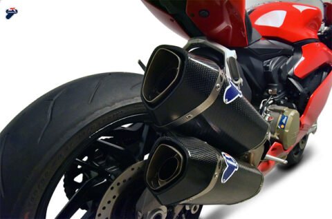 DUCATI PANIGALE 959 2 SIL STR SLIP ON CARBON - Image 4