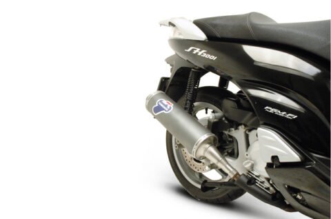 HONDA SH300 - CARBON LOOK SLIP ON - Image 2