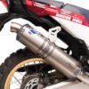 HONDA CRF 1000L AFRICA TWIN 2X1 STAINLESS STEEL COLLECTOR - Image 7