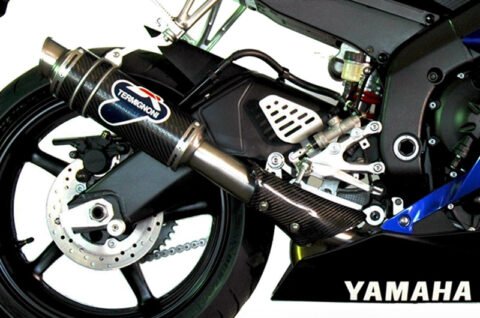 YAMAHA R6 - 1 SILENCER GP STYLE - SLIP ON - Image 2