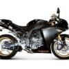 YAMAHA R1 - 2 SILENCERS STR - CARBON SLIP ON