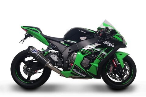 KAWASAKI ZX-10 R - FULL SYSTEM TITANIUM COLLECTOR + CARBON SILENCER