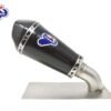 BENELLI LEONCINO - SLIP ON CONICAL BLACK (SO09)+LINK+HEAT SHIELD