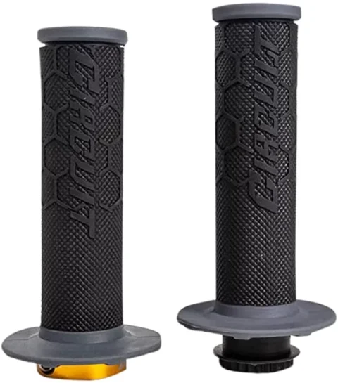 Grips KIRA lock-on in Dark Grey/Black